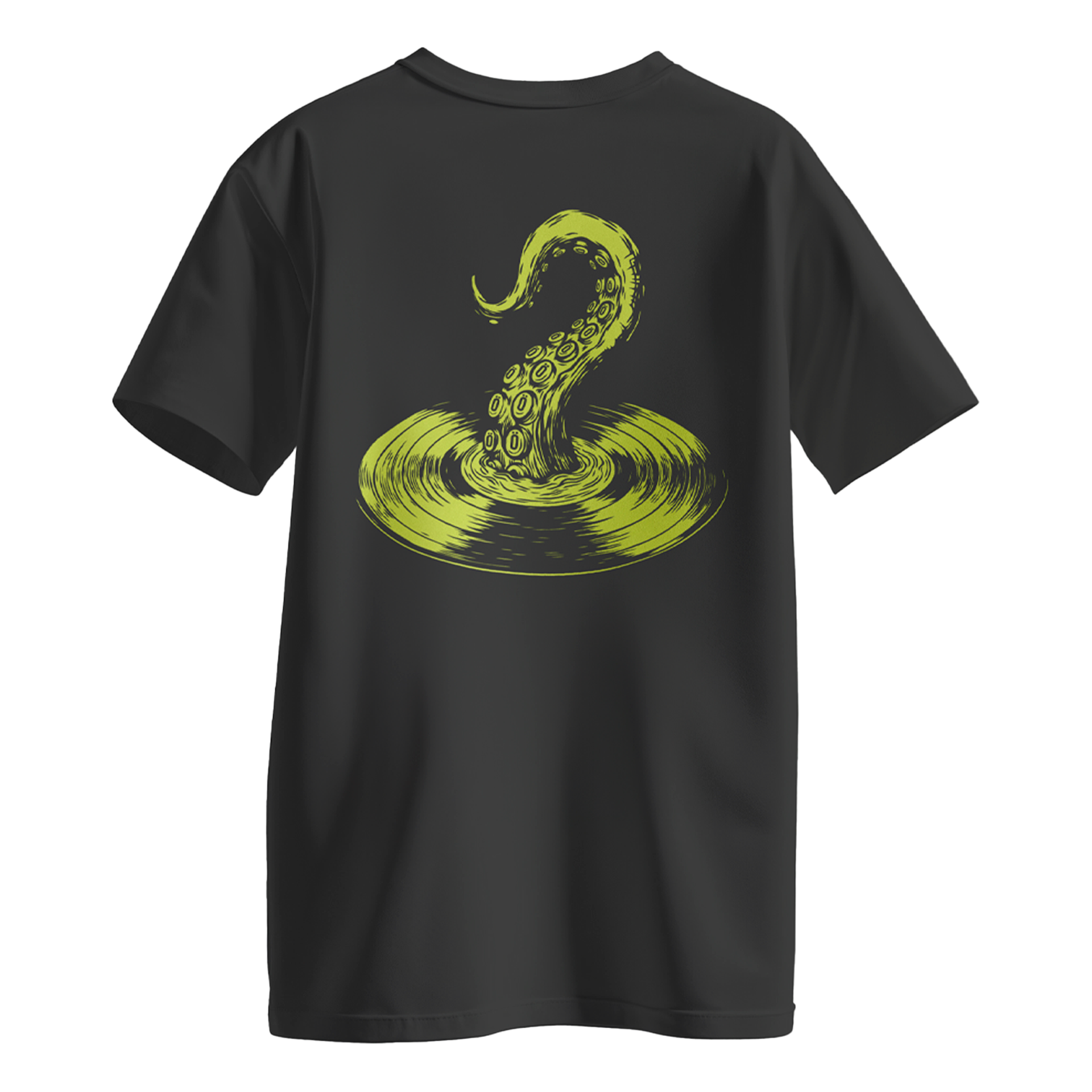 Black Tee — Back flat